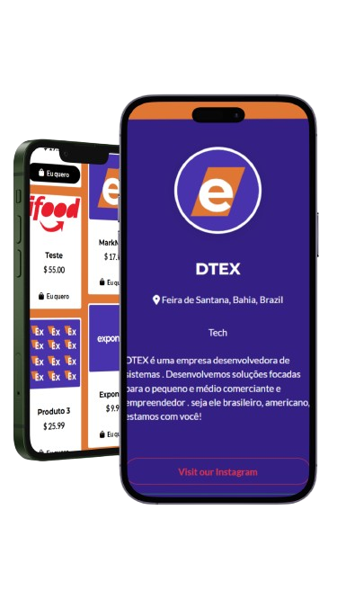Image of a catalog made on Exponere through the mobile phone